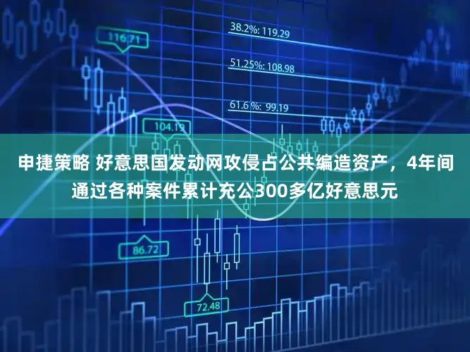申捷策略 好意思国发动网攻侵占公共编造资产，4年间通过各种案件累计充公300多亿好意思元