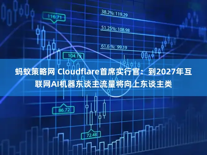 蚂蚁策略网 Cloudflare首席实行官：到2027年互联网AI机器东谈主流量将向上东谈主类