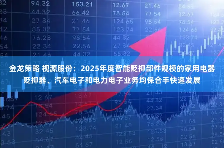 金龙策略 视源股份：2025年度智能贬抑部件规模的家用电器贬抑器、汽车电子和电力电子业务均保合手快速发展